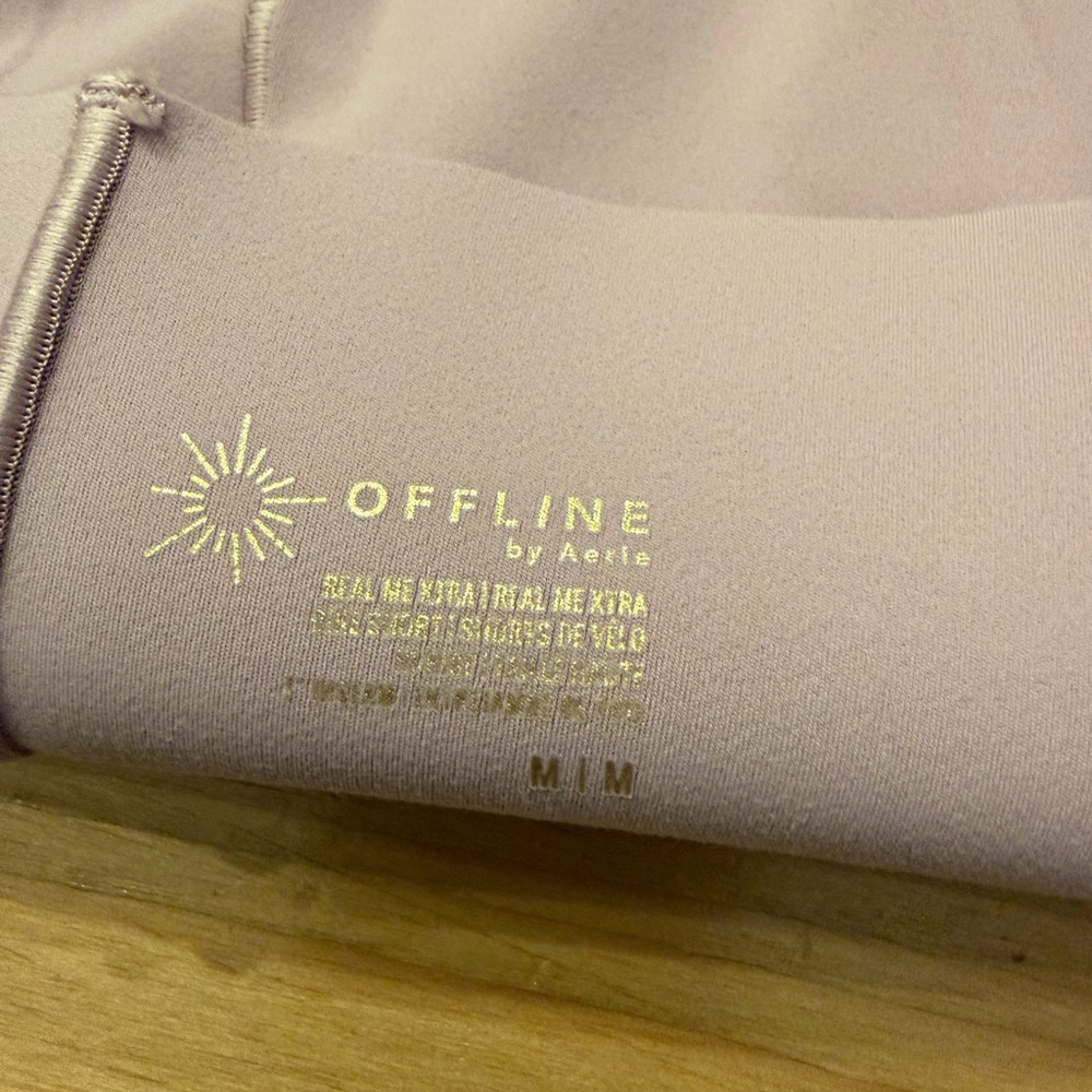 Offline Aerie Real Me Biker Shorts Medium purple - Picture 3 of 5